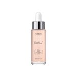 L'Oréal Paris Nude Tinted Serum for Face, Plumping and Hydrating Face Makeup, 1 Percent Pure Hyaluronic Acid, Nude Foundation to Cover, Replumps and Hydrates Skin in One Hour, Shade 0.5-2 Very Light