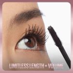 Maybelline Mascara Lash Sensational Sky High Waterproof Volumizing and Thickening Eyelash Lengthening. Flake Free Formula, 01 Very Black - Image 5