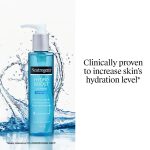 Neutrogena Hydro Boost Water Gel Facial Cleanser, with Hyaluronic Acid for Dry or Dehydrated Skin 200ml - Image 6