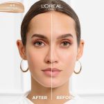L'Oréal Paris Nude Tinted Serum for Face, Plumping and Hydrating Face Makeup, 1 Percent Pure Hyaluronic Acid, Nude Foundation to Cover, Replumps and Hydrates Skin in One Hour, Shade 4-5 Medium - Image 4