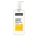 Neutrogena Clear and Soothe Micellar Jelly Make-Up Remover, 200 ml