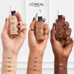 L'Oreal Paris True Match Tinted Serum Foundation, 1% Hyaluronic Acid, Hydrating Formula, Replumps Skin in 1 Hour for a Natural Glowing Finish, 30 ml, Shade 6-7 Tan - Image 5