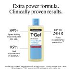 Neutrogena T/Gel Scalp Relief Anti-Dandruff Shampoo (250ml) With 3% Salicylic Acid, Suitable for Those Prone to Scalp Psoriasis and Seborrhoeic Dermatitis - Image 4