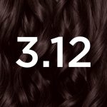 Garnier Nutrisse Ultra Crème Permanent Hair Dye, Up to 100% Grey Coverage, 8-weeks Long-Lasting Colour, No Ammonia, Vegan (Shade: 3.12 Frozen Brown) - Image 2