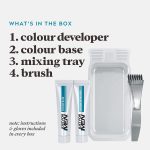 Just for men Moustache & Beard Medium Brown Dye, Eliminates Grey for a Thicker & Fuller Look – M35 - Image 4