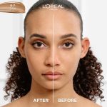 L'Oreal Paris True Match Tinted Serum Foundation, 1% Hyaluronic Acid, Hydrating Formula, Replumps Skin in 1 Hour for a Natural Glowing Finish, 30 ml, Shade 6-7 Tan - Image 4
