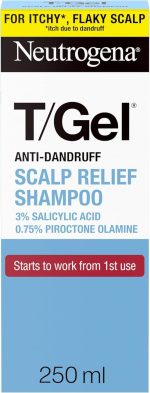Neutrogena T/Gel Scalp Relief Anti-Dandruff Shampoo (250ml) With 3% Salicylic Acid, Suitable for Those Prone to Scalp Psoriasis and Seborrhoeic Dermatitis - Image 2