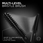 L'Oreal Paris Volumising Brown Mascara, For Intense Volume and a Fanned Out Effect, 1.4x Bigger Looking Eyes, Clump-free Formula, Suitable for Sensitive Eyes, Volume Million Lashes Panorama - Image 5