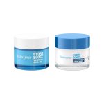 Neutrogena Hydro Boost Day and Night Hydration Regime Duo with Gel Face Moisturiser (1x 50ml) and Night Cream (1x 50ml), Formulated with Hyaluronic Acid, Suitable for Dry Skin