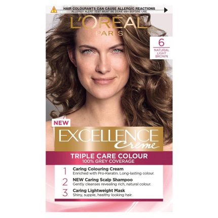 L'oreal Excellence Natural Light Brown 6