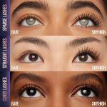 Maybelline New York Lash Sensational Sky High Mascara, Volumising & Lengthening Mascara, Washable Flake-Free Formula Infused with Bamboo Extract & Fibres, 7.2 ml, Shade: 01, Very Black - Image 6
