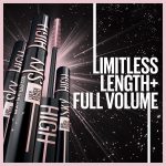 Maybelline Lash Sensational Sky High Volumising & Lengthening, Flake-Free Formula, Infused with Bamboo Extract, Cosmic Black - Image 4