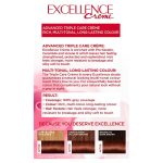 L'Oréal Paris Excellence Crème Permanent Hair Dye, Radiant At-Home Hair Colour with up to 100% Grey Coverage, Pro-Keratin, Up to 8 Weeks of Colour, Colour: 5.5 Natural Mahogany Brown - Image 2
