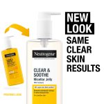 Neutrogena Clear and Soothe Micellar Jelly Make-Up Remover, 200 ml - Image 2