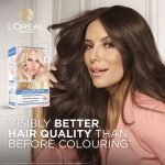 L'Oréal Paris Excellence Crème Permanent Hair Dye, Radiant At-Home Hair Colour with up to 100% Grey Coverage, Pro-Keratin, Up to 8 Weeks of Colour, Colour: 01 Lightest Natural Blonde - Image 3