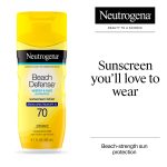 Neutrogena Beach Defense Water Resistant Sunscreen Body Lotion with Broad Spectrum SPF 70, Oil-Free and Fast-Absorbing, 6.7 oz - Image 2