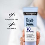Neutrogena Ultra Sheer Broad Spectrum Sunscreen SPF 70, 3 Ounce - Image 8