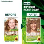 Garnier Nutrisse Ultra Crème Permanent Hair Dye, Up to 100% Grey Coverage, 8-weeks Long-Lasting Colour, No Ammonia, Vegan (Shade: 7.3 Dark Golden Blonde) - Image 3