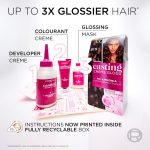 L'Oréal Paris Casting Crème Gloss, Semi-Permanent Hair Dye, Radiant & Natural Colour, Shade: Black Liquorice 100 - Image 4