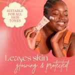 Hawaiian Tropic Glowing Protection Face Cream Lotion, Water Resistant SPF 50 UVA + UVB Protection Suncream, Tropical Scent Sun Lotion with Shea Butter, 50 ml Travel Size - Image 5