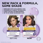 L'Oréal Paris Excellence Cool Crème Permanent Hair Dye, Radiant At-Home Hair Colour with up to 100% Grey Coverage, Pro-Keratin, Up to 8 Weeks of Colour, Colour: 5.11 Ultra Ash Light Brown - Image 2