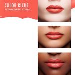 L'Oréal Paris Color Riche Satin Smooth Lipstick, Moisturising Pure Pigment Lip Colour, With Omega 3 & Vitamin E, 373 Magnetic Coral - Image 5