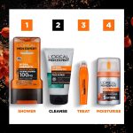 L'Oreal Paris Men Expert Face Scrub, Hydra Energetic Deep Exfoliating Face Wash for Men 100 ml - Image 5