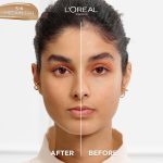 L'Oreal Paris True Match Tinted Serum Foundation, 1% Hyaluronic Acid, Hydrating Formula, Replumps Skin in 1 Hour for a Natural Glowing Finish, 30 ml, Shade 5-6 Medium Tan - Image 4