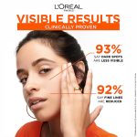 L’Oréal Paris Revitalift Clinical SPF 50+ Invisible UV Fluid, Protect, Prevent and Improve Ageing Signs, Non-Oily Formula for All Skin Tones, Advanced UV Protection and Antioxidant Vitamin C, 50ml - Image 2