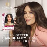 L'Oréal Paris Excellence Crème Permanent Hair Dye, Radiant At-Home Hair Colour with up to 100% Grey Coverage, Pro-Keratin, Up to 8 Weeks of Colour, Pack of 3, Colour: 1 Natural Darkest Black - Image 3